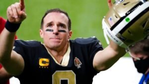 drew brees makes his nbc debut, internet amazed by his new hair